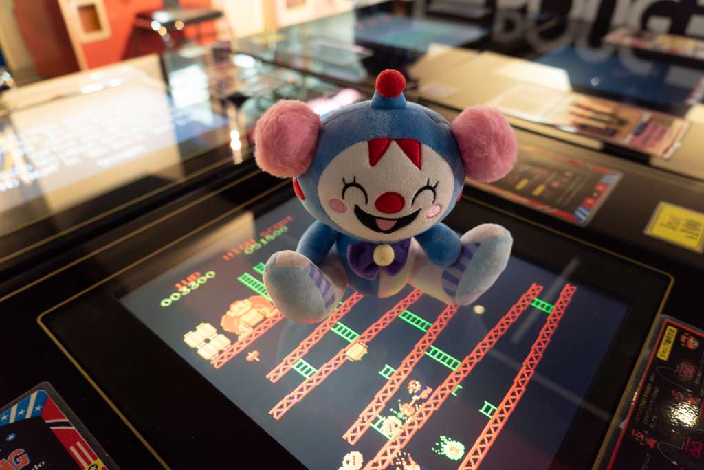 Babaru at the arcade